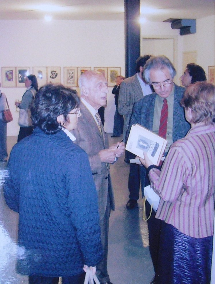 2006, 18 October – 2007 , 31 JanuaryGillo DORFLES / “Two phases and an interval”Image taken from the private archive of Liliana Dematteis.