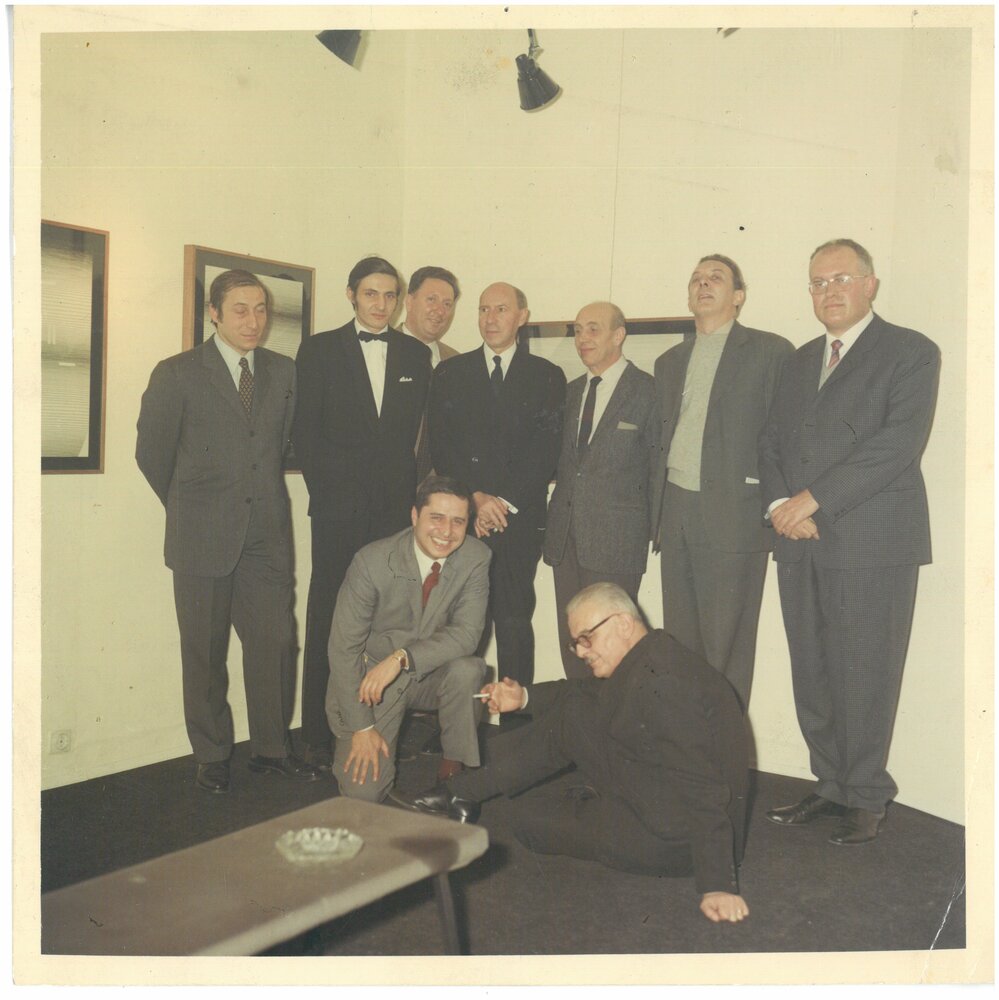 Seuphor 1967. Inaugurazione della mostra.