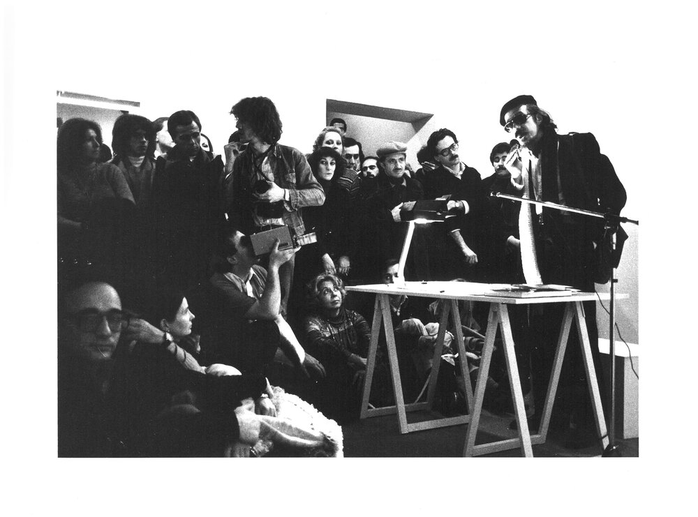 Luca Patella. Gennaio - Febbraio 1977