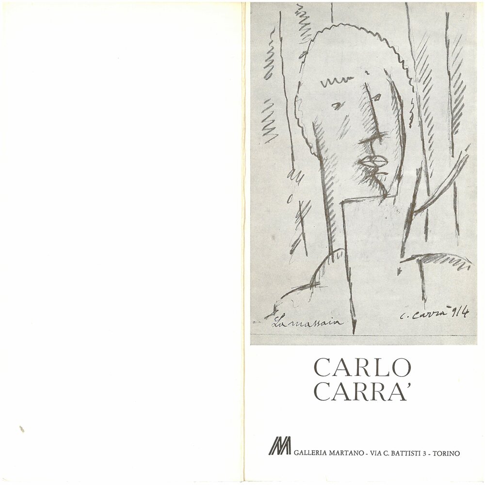 Carlo Carrà. Gennaio - Febbraio 1979