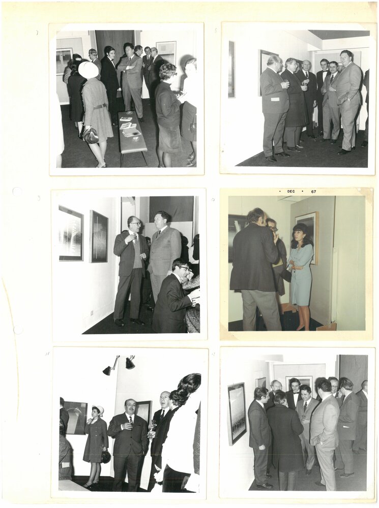 Seuphor 1967. Inaugurazione della mostra.