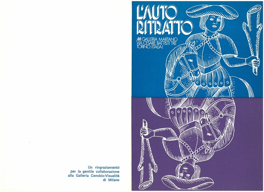 L'autoritratto. 25 Febbraio - 30 Marzo 1975