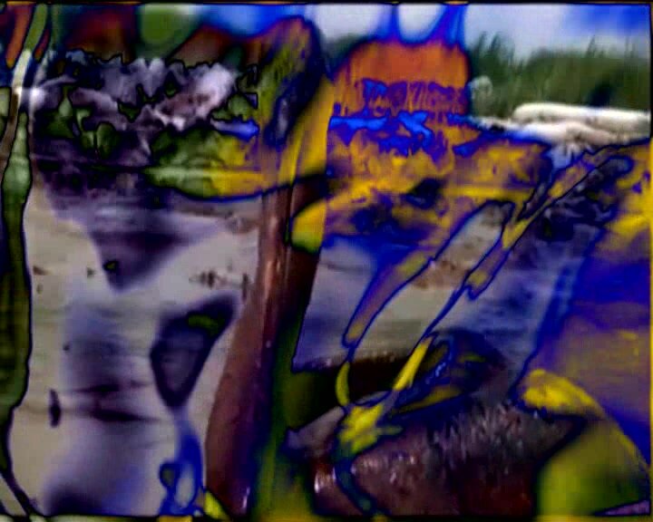 Nanni Balestrini, Tristanoil, 2013, detail of a work (private archive Liliana Demattei). 