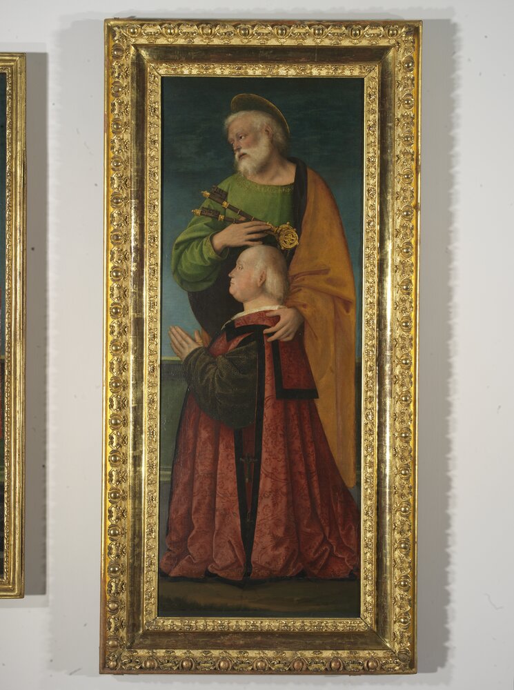 21mc050-TA-2008_Turin, Galleria Sabauda, G. Ferrari, San Pietro e un devoto, inv. 244, cat. 46