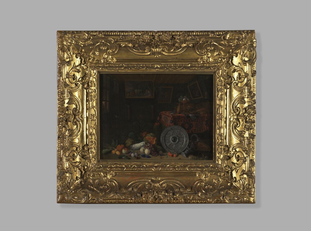 Galleria Sabauda, P. Gysels, Interior of the Dutch Chamber inv. 329, cat. 267 - after restoration