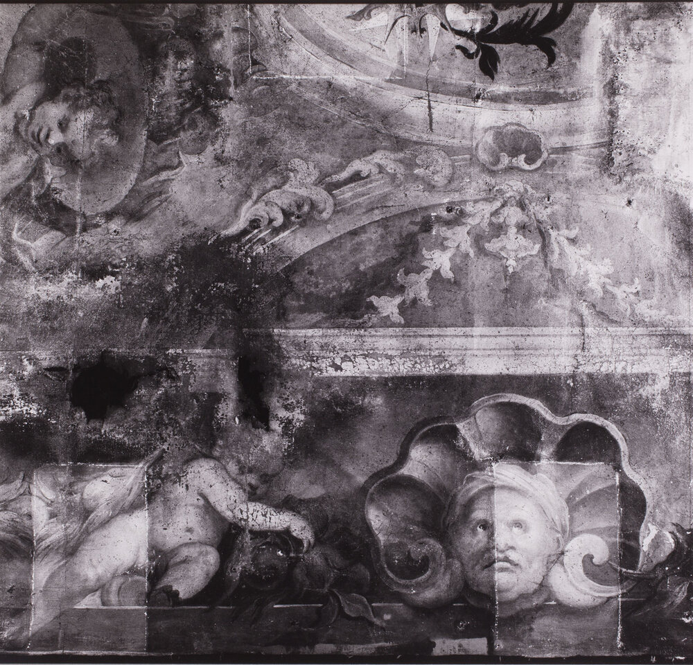 Belluno, Palazzo Fulcis, Soffitto, Dipinti su tela