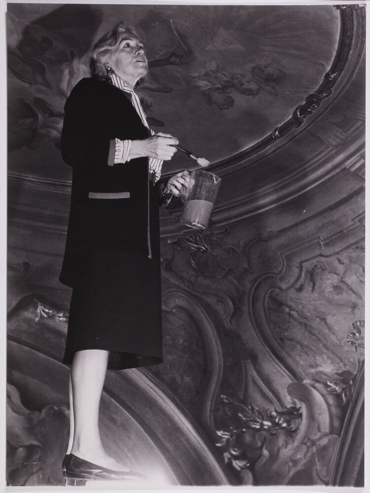 Monza, Duomo, Cappella di S. Antonio abate, Dipinti murali