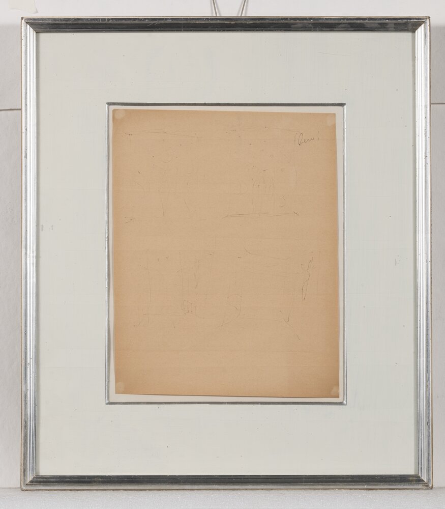 34mc30-CF-2017_Milano, Gallerie d'Italia, L. Fontana, Studio per monumento funerario, inv. A.D-04254A-L/IS