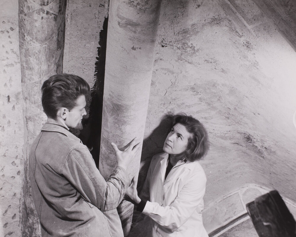 Milano, Santuario di S. Maria delle Grazie, Dipinti murali strappati