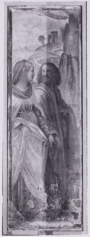 Milano, Pinacoteca di Brera, Bernardino Luini, Cappella S. Giuseppe, Storie della Vergine e di San Giuseppe, Dipinti murali strappati