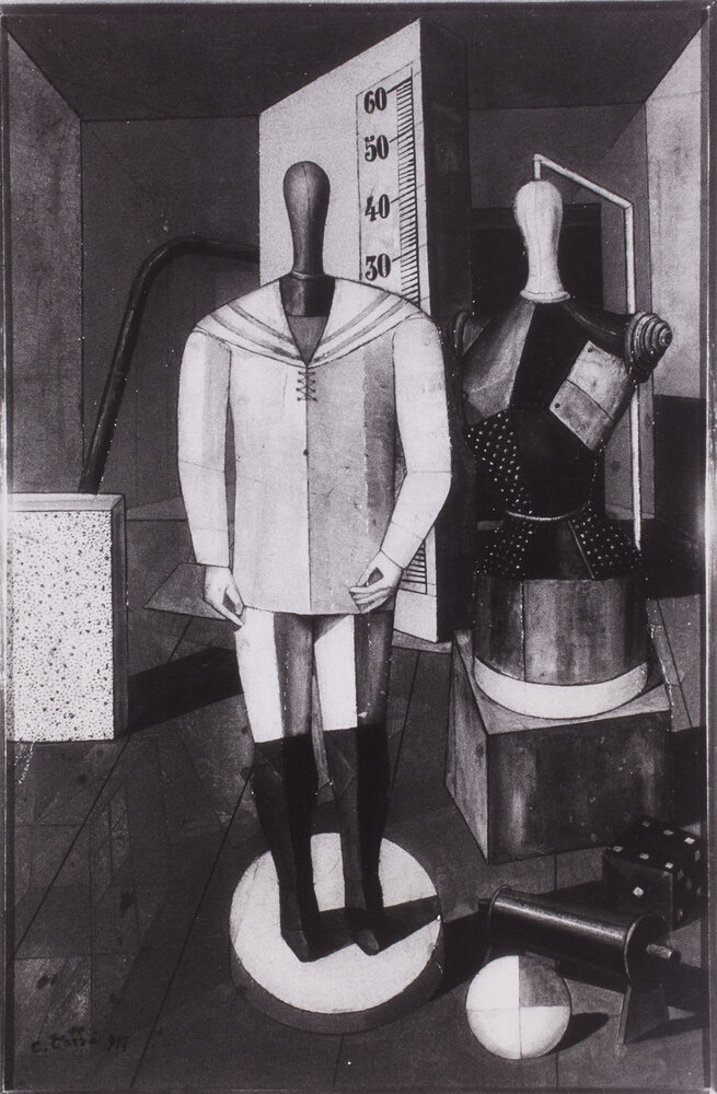 Milano, Pinacoteca di Brera, Carlo Carrà, Dipinti su tela.