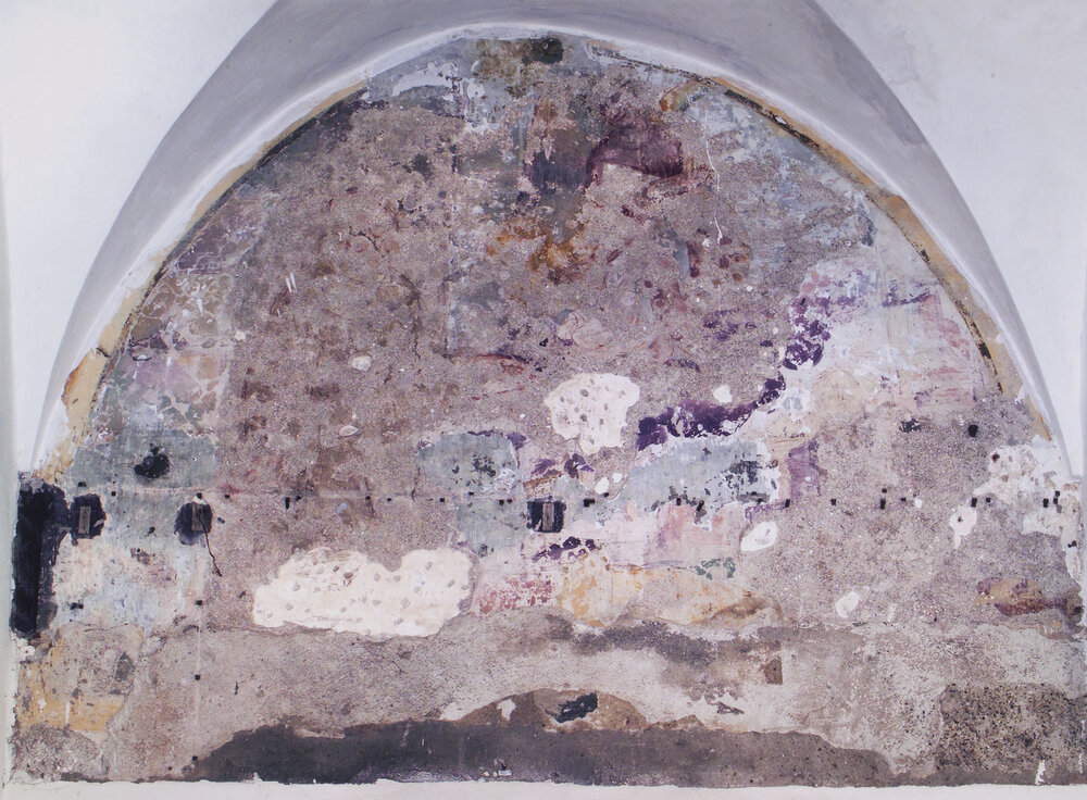 Abbiategrasso, Convento dell’Annunziata, Chiostro, Lunette, Dipinti murali