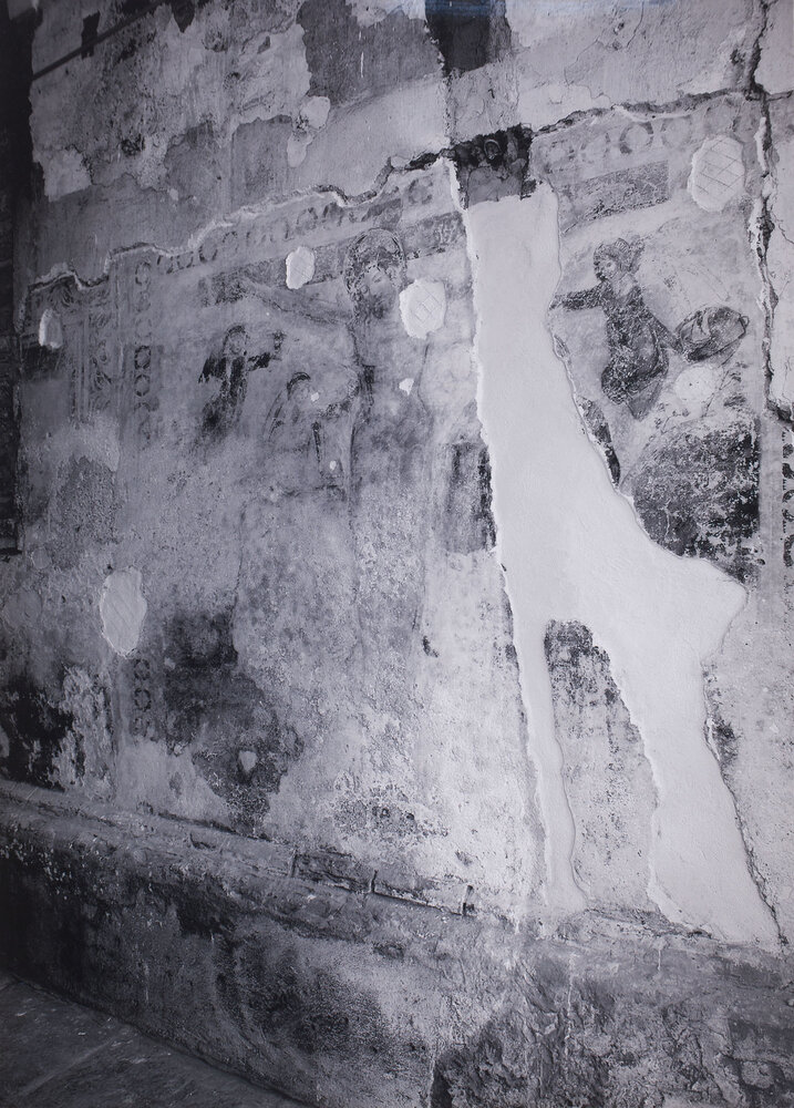 Abbiategrasso, Convent of the Annunciation, Cloister, Crucifixion, Wall Paintings