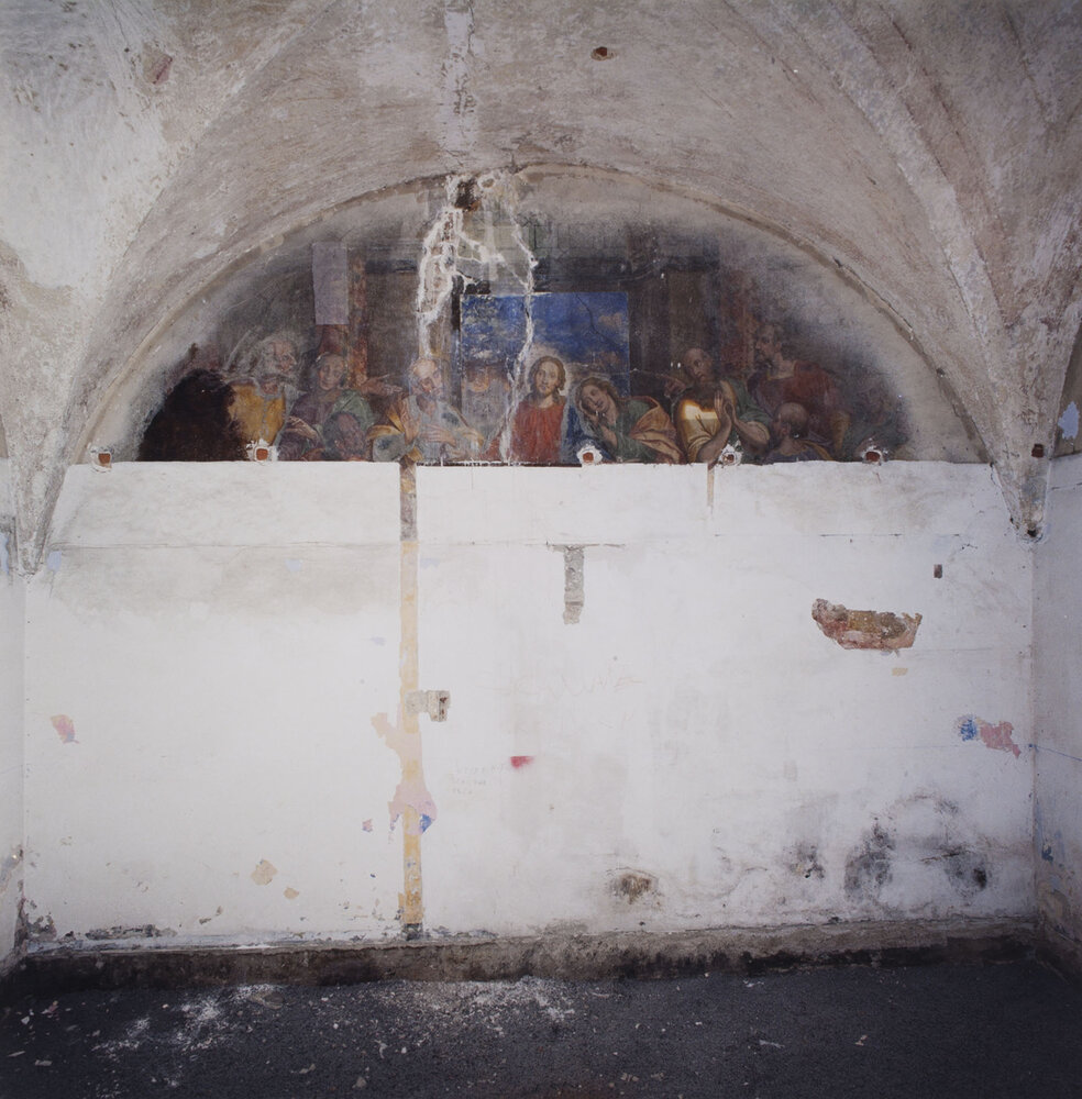 Convent of the Annunciation in Abbiategrasso, Last Supper, Resurrection, Wall paintings
