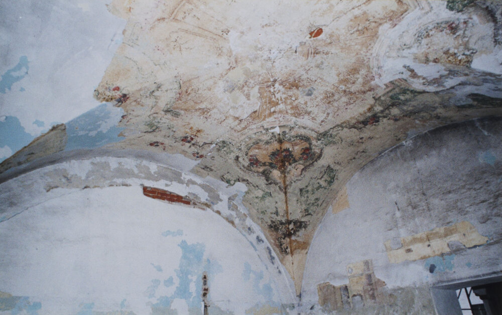 Abbiategrasso, Convento dell’Annunziata, Chiostro, Stanza settecentesca, Dipinti murali