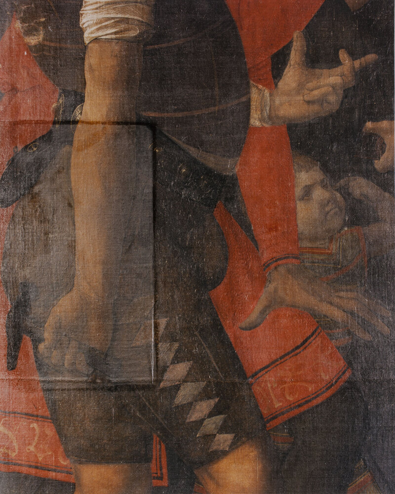 Milano, Pinacoteca Ambrosiana, Pittore lombardo, Cristo schernito, Dipinto su tela