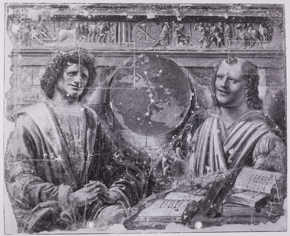 Milano, Pinacoteca di Brera, Donato Bramante, Dipinti murali strappati