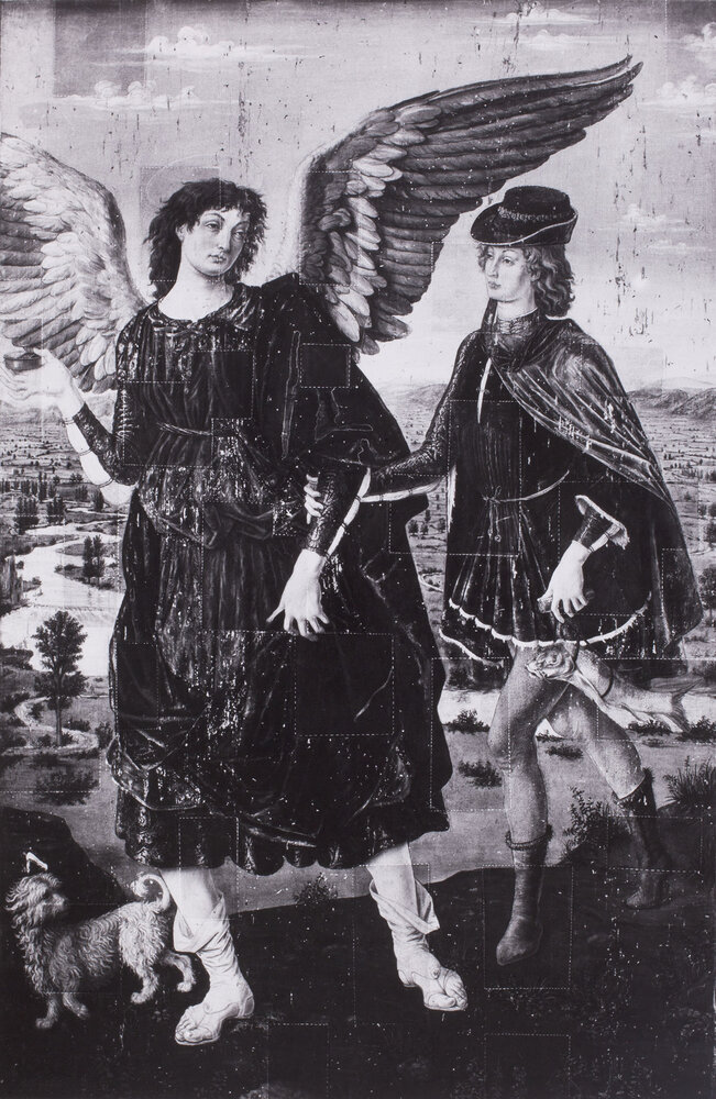 Torino, Galleria Sabauda, Antonio Benci (Pollaiolo), Tobia e l’angelo, Dipinto su tavola