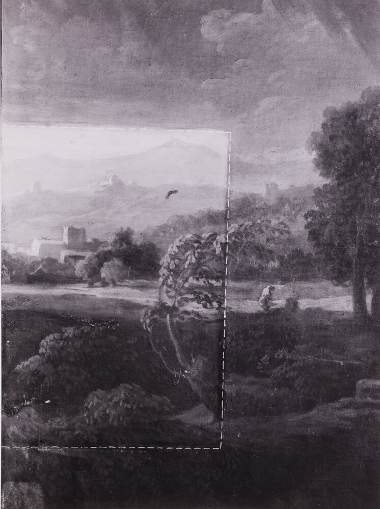 Torino, Galleria Sabauda, Jan Frans Van Bloemen, Uragano nella campagna, Dipinto su tela