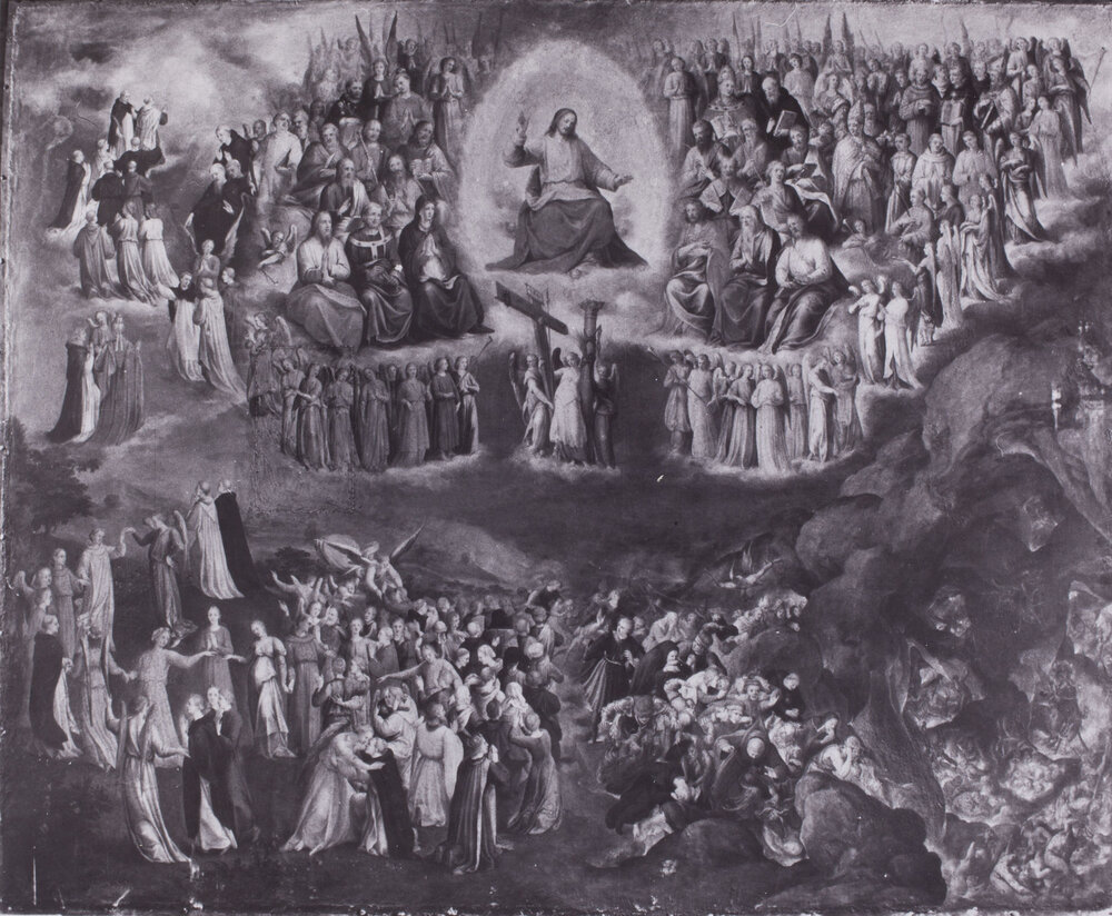 Torino, Galleria Sabauda, Bartholomeus Spranger, Giudizio Universale, Dipinto su rame