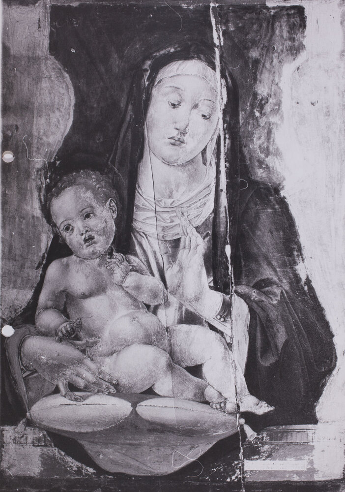 Torino, Galleria Sabauda, Bartolomeo Vivarini, Madonna con Bambino, Dipinto su tavola