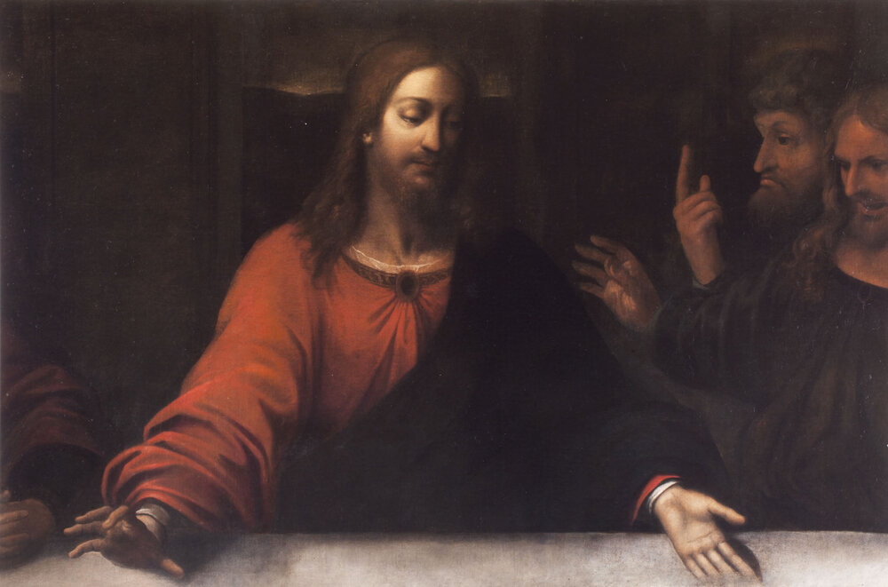 Milano, Pinacoteca Ambrosiana, Andrea Bianchi (Vespino), Ultima cena, Dipinto su tela