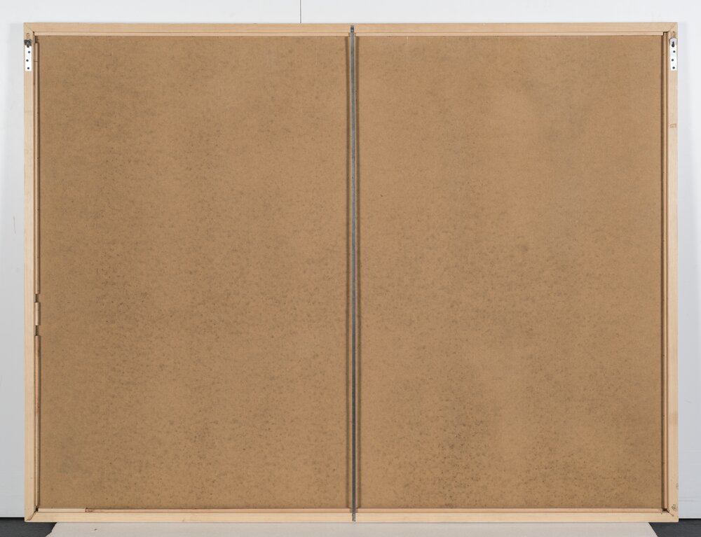 Milano, Gallerie d'Italia, G. Pardi, Senza titolo, inv. A.D. - 07652A - L/IS, verso - prima del restauro