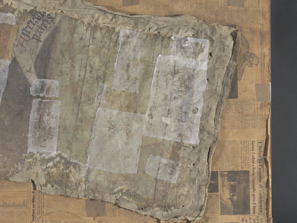 Torino, Galleria Sabauda, G. Turcotto, Apostoli - prima del restauro