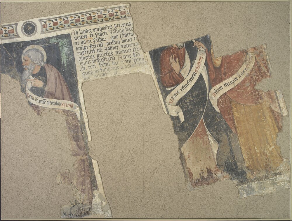 Torino, Galleria Sabauda, G. Turcotto, Apostoli - prima del restauro