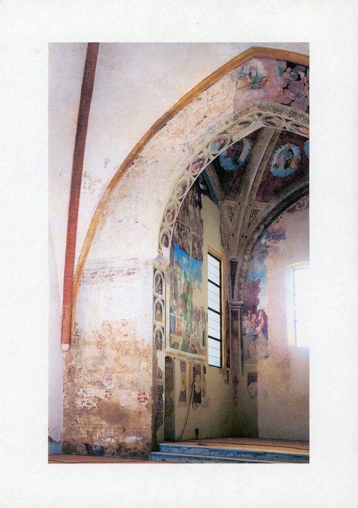Abbiategrasso, Convent of the Annunciation, Subterranean, Wall paintings