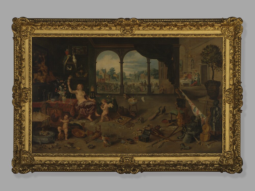 21mc005-TA-2008_Turin, Galleria Sabauda, J. Brueghel, P. P. Rubens, The vanity of human life, inv. 307, cat. 269