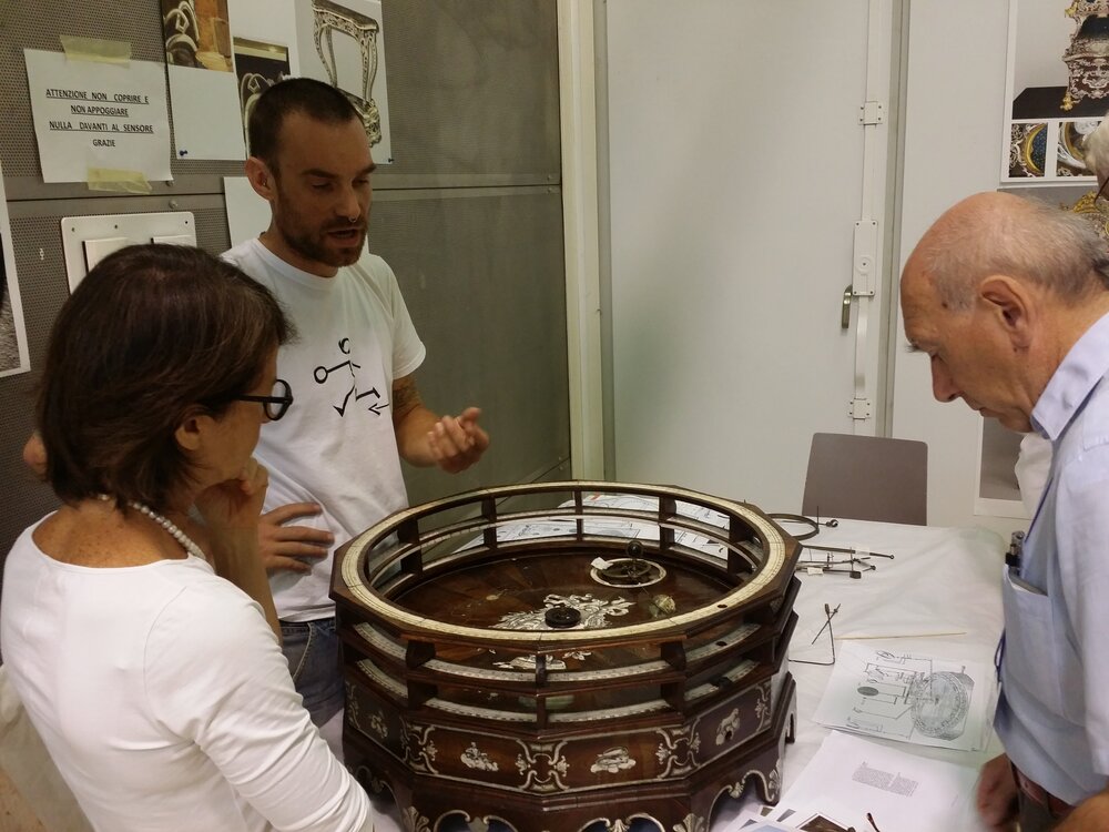 Torino, Museo Civico d’Arte Antica – Palazzo Madama, P. Piffetti, Planetario, inv. 1269/L - sopralluogo