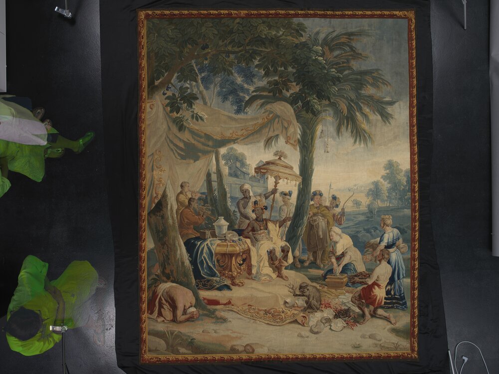 21mc021-MT-2008_Turin, Galleria Sabauda, F. Van Der Borght, Africa (tape), inv. 783